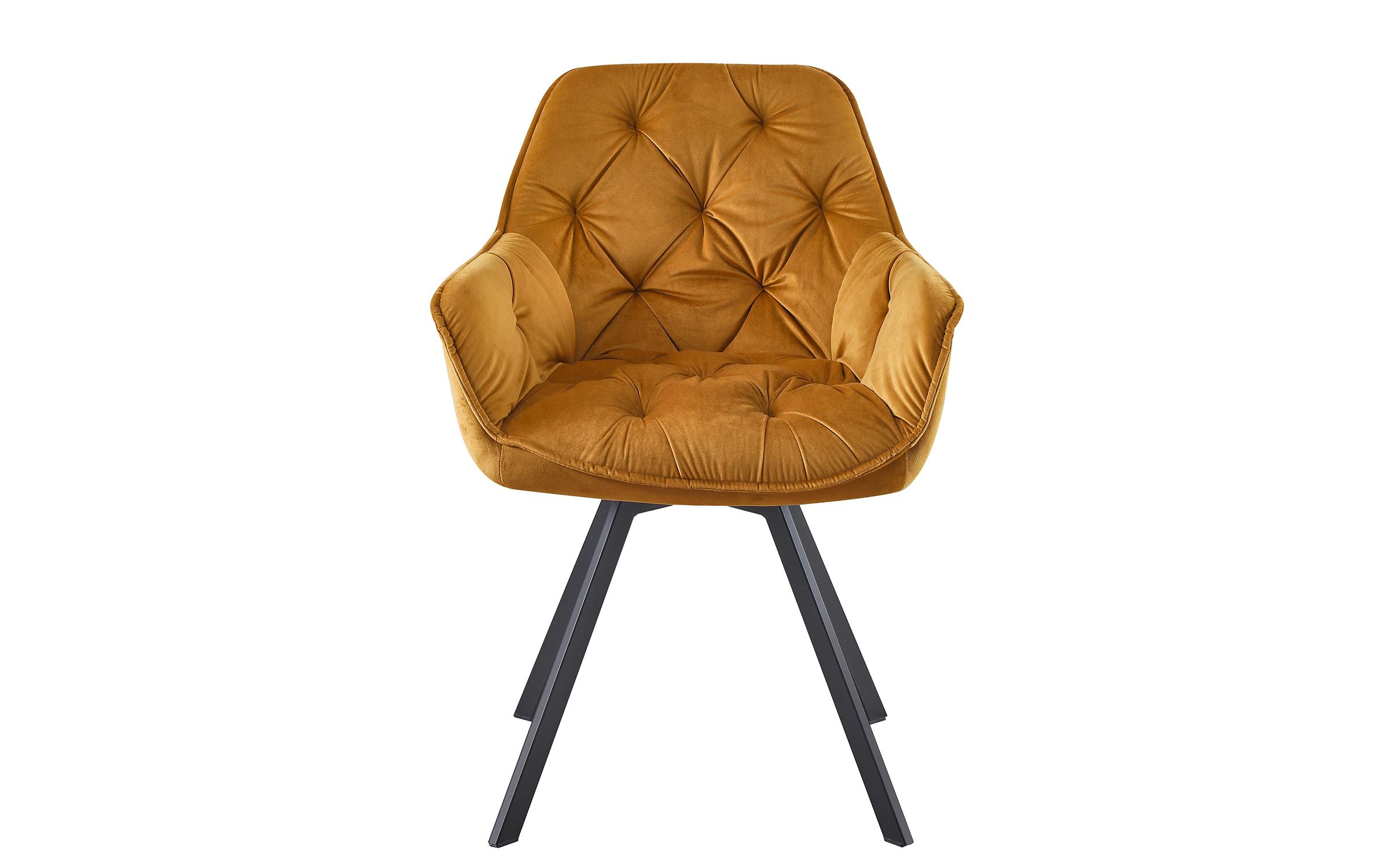 Scaun de masa Antin, mustar  2